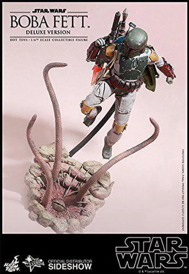 Alt view image 2 of 7 - Hot Toys Star Wars Episode VI Return of the Jedi Boba Fett Deluxe Version 1/6 Scale 12" Figure