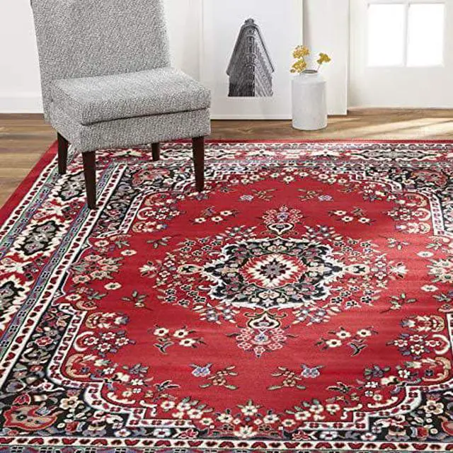 Alt view image 5 of 5 - Home Dynamix Area Rugs: Premium Rug: 7069: Claret Red 1'10"x2'11" Rectangle