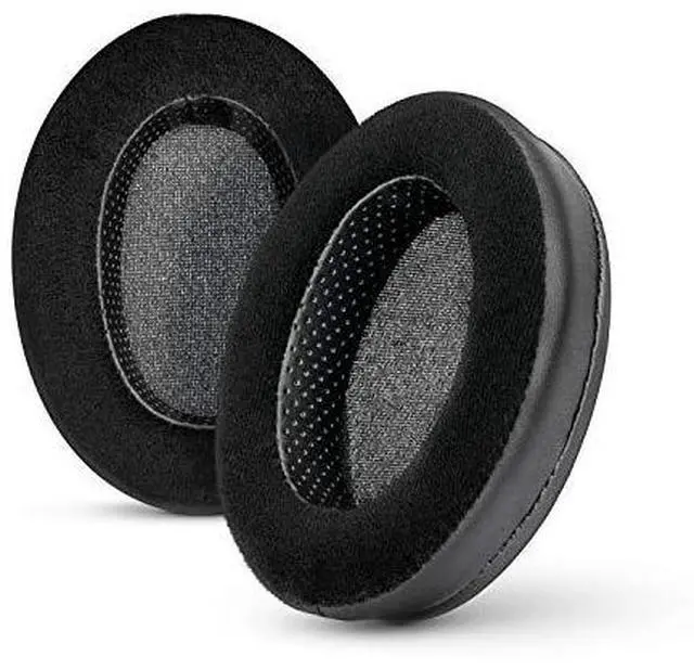 Alt view image 5 of 5 - Brainwavz Hybrid Memory Foam Earpad - Black PU/Velour - Suitable for Large Over The Ear Headphones