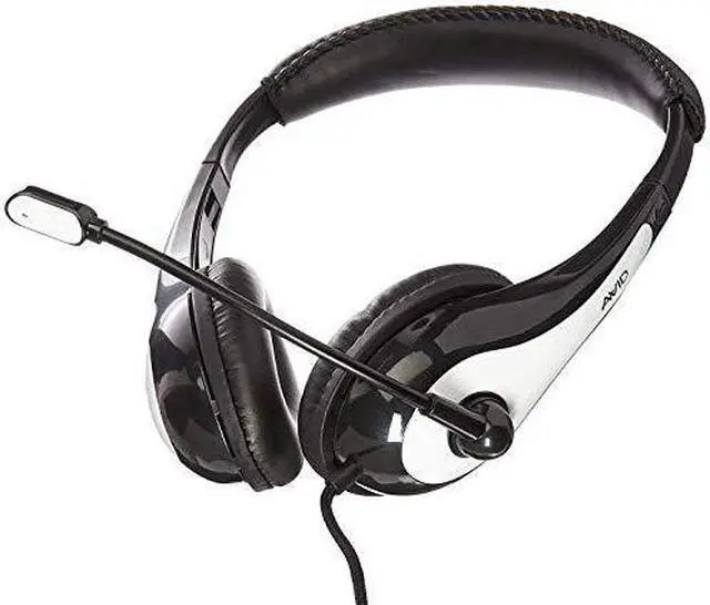 Alt view image 4 of 11 - Avid Ae-36 Headset With Noise Cancelling Mic & 3.5Mm Plug White