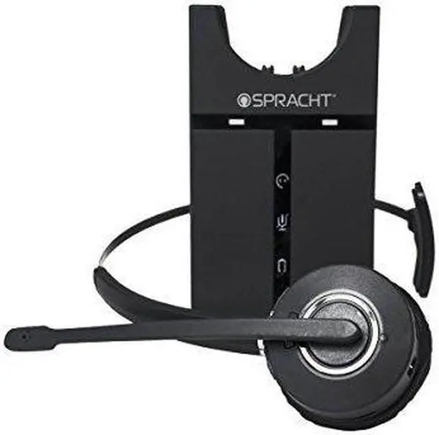Alt view image 16 of 20 - Spracht - HS-3010 - Spracht ZUM Maestro USB Headset - Mono - Wireless - DECT 6.0 - 350 ft - 32 Ohm - 300 Hz - 3.40 kHz -