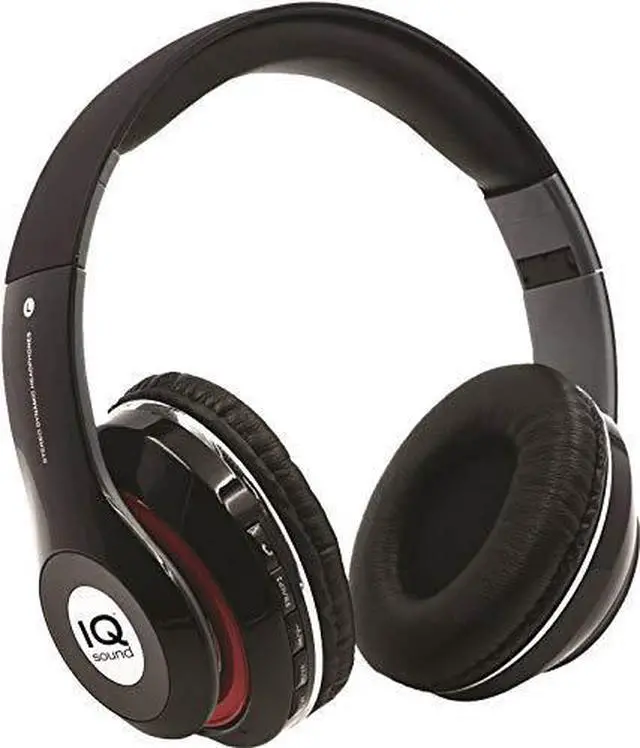 Alt view image 5 of 7 - SUPERSONIC IQ-130BT-BLK Wireless Bluetooth Hdphones Bl