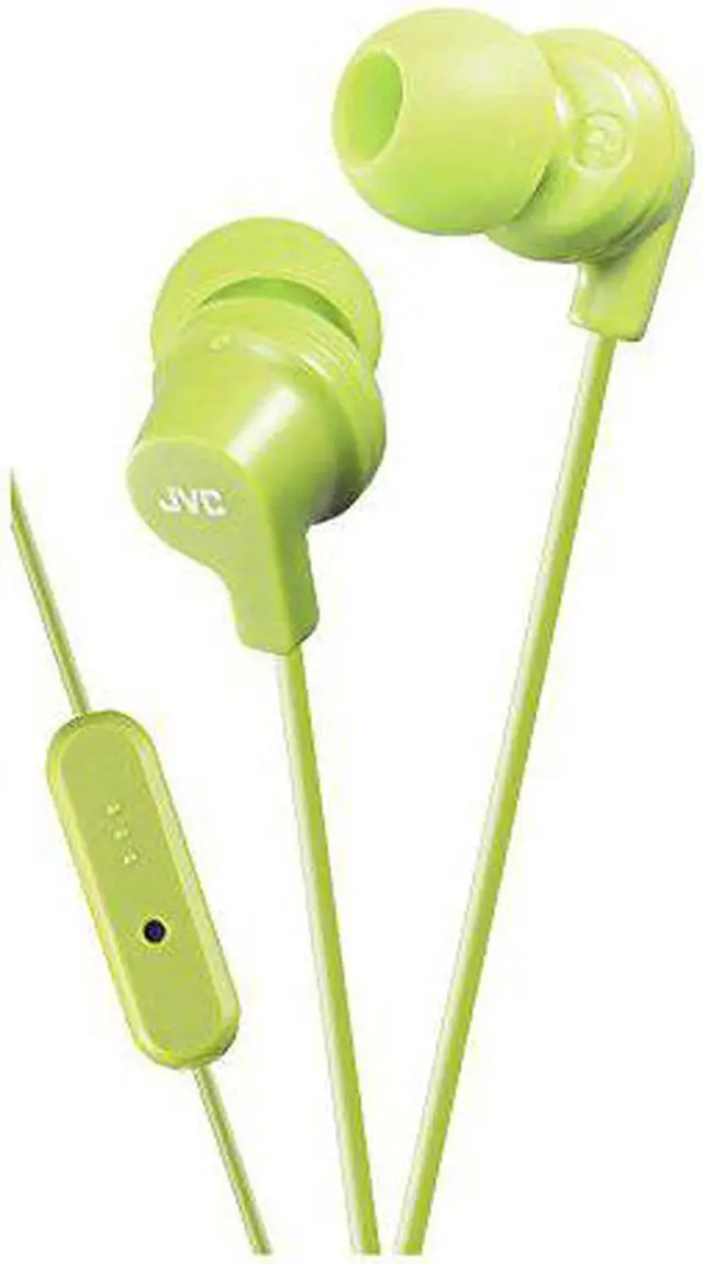 Alt view image 5 of 5 - JVC In Ear Headphones HA-FR15 - Stereo - Green - Mini-phone - Wired - 8 Hz - 23 kHz - Gold Plated - Earbud - Binaural - In-ear - 3.94 ft Cable