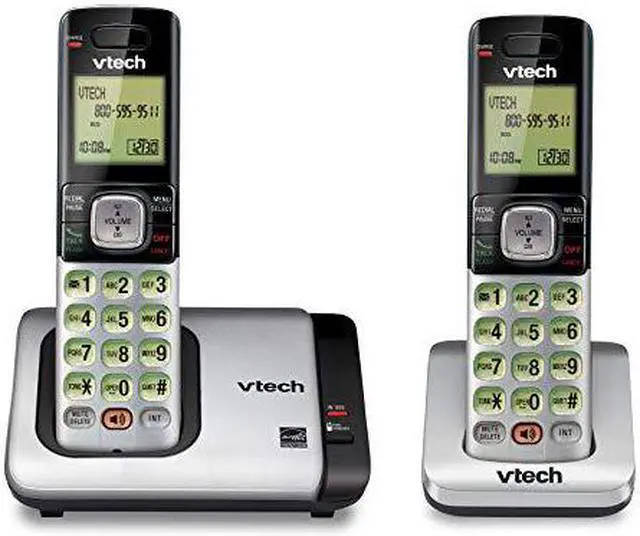 Alt view image 2 of 2 - vtech cs6719-2 2-handset expandable cordless phone with caller id/call waiting, handset intercom & backlit display/keypad