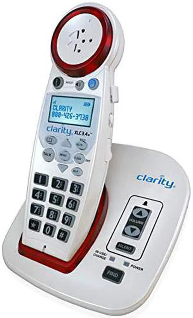Alt view image 5 of 5 - Clarity 59234.001 XLC3.4+ Severe Hearing Loss Ampified Cordless Phone