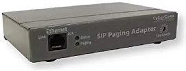Alt view image 6 of 6 - CyberData 011233 SIP Paging Adapter VOIP
