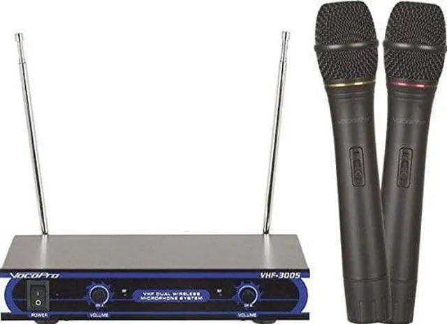 Alt view image 7 of 9 - VHF-3005 - Dual Channel VHF Wireless Microphone System