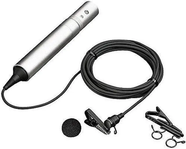 Alt view image 6 of 8 - Sony ECM-44 Series ECM-44B Omni-Directional Lavaliere Microphone