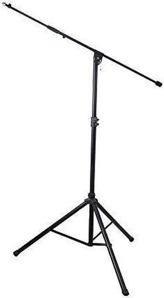 Alt view image 2 of 2 - strongest highperformance adjustable microphone suspension boom stand | tripod mic stand mic adapter & clamp  stage, karaoke studio, durable steel easy foldable height from 51.0''  90.5'' by pyle