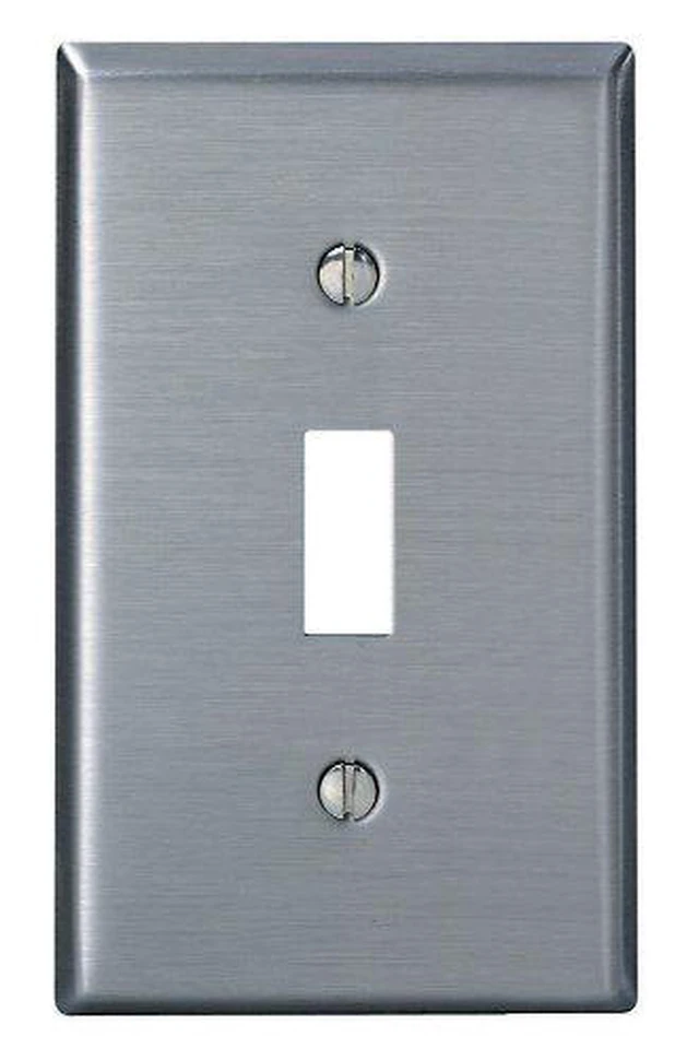 Alt view image 3 of 3 - Leviton Wallplt 1G Ss 1052-4692
