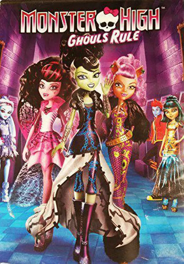 Alt view image 5 of 5 - Monster High Ghouls Rule Widescreen DVD