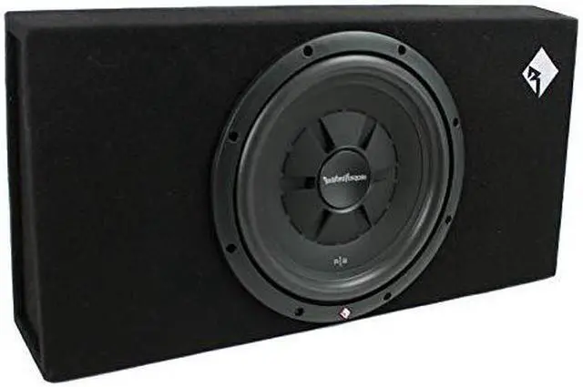 Alt view image 9 of 10 - Rockford Fosgate R2S-1X12 12" 500W Shallow Loaded Subwoofer Sub Enclosure