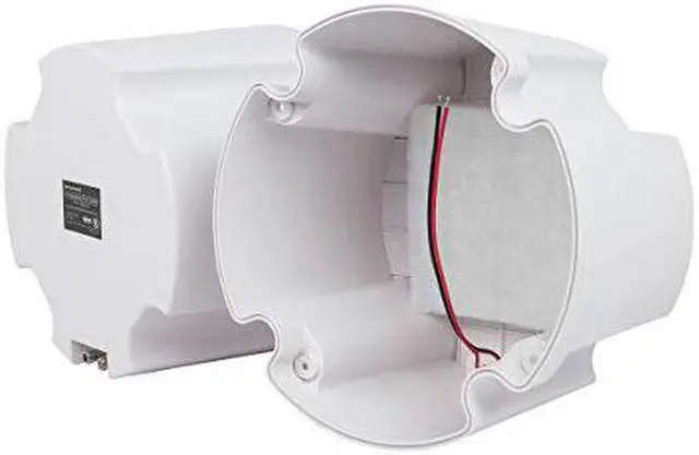 Alt view image 5 of 9 - Monoprice In-Ceiling Back Enclosure (Pair) for PID 4104  8" In-Ceiling Speaker 111942
