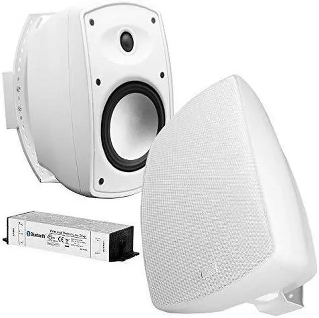Alt view image 19 of 19 - OSD AUDIO BTP-525WHT 5.25" 75-Watt Bluetooth(R) 2-Way Patio Poly Subwoofer (White)