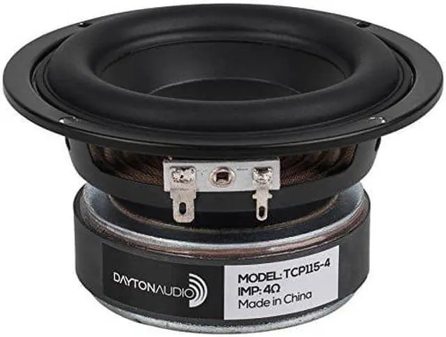 Alt view image 5 of 5 - dayton audio tcp115-4 4" treated paper cone midbass woofer 4 ohm