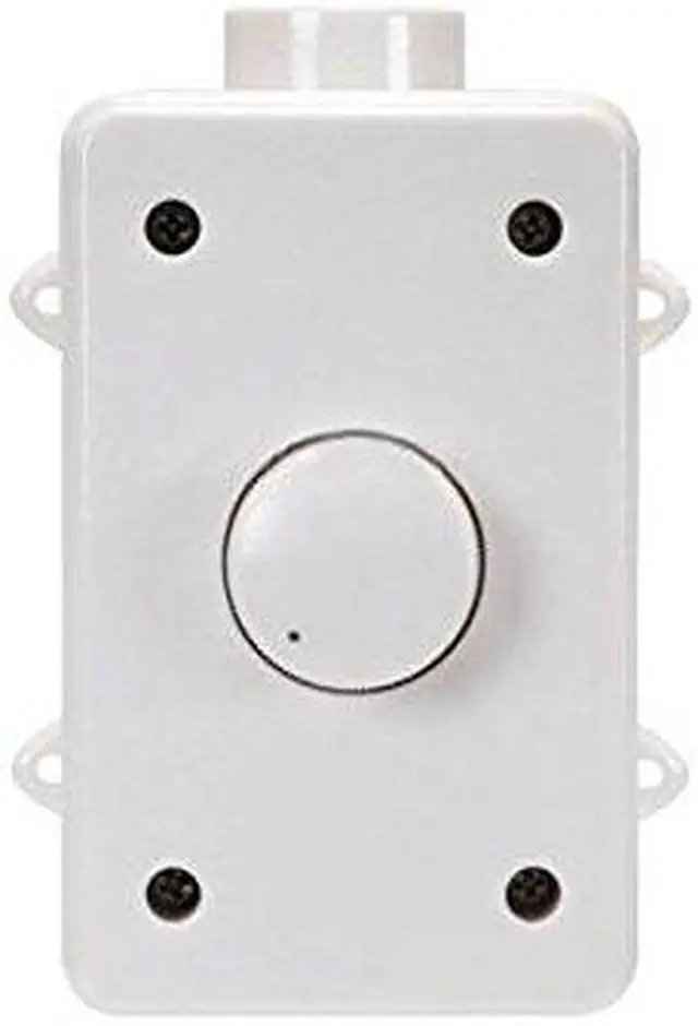 Alt view image 7 of 7 - Monoprice Outdoor Speaker Volume Controller RMS 100W, White