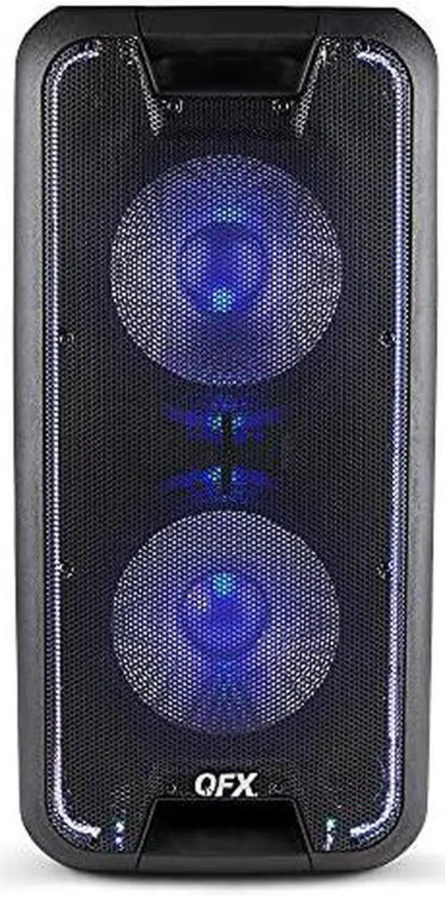 Alt view image 10 of 10 - Qfx PBX100 Portable Bluetooth Party Speaker System