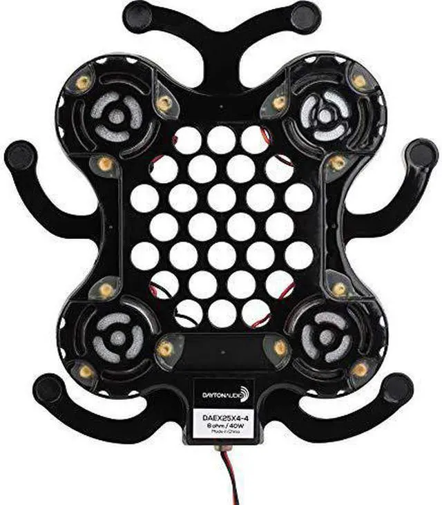 Alt view image 4 of 7 - Dayton Audio DAEX25X4-4 Bullfrog Vented Disc Spider 25mmX4 E 295-242