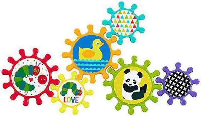 Main image of Kids Preferred World Of Eric Carle Spinning Gears Baby Toy