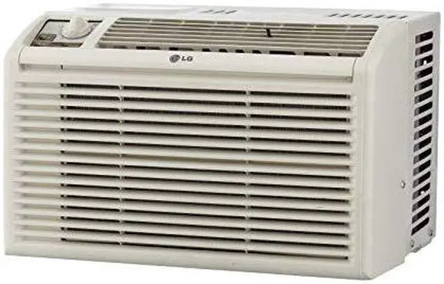 Alt view image 11 of 18 - LG 5,000 BTU Window Air Conditioner with Manual Controls, 115V, White