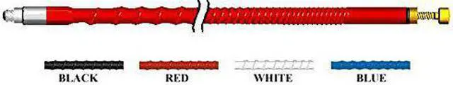 Alt view image 7 of 9 - FIRESTIK FS2B Firestik 2' (61cm) Firestik II Heavy Duty-Antenna 5/8 Wave (Black)