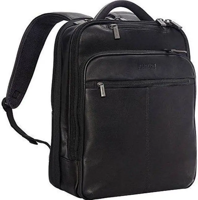 Alt view image 10 of 10 - kenneth cole reaction the manhattan 16" colombian leather slim rfid laptop