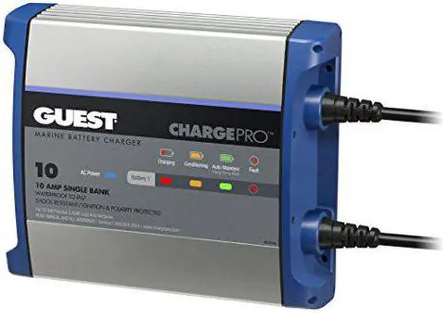 Alt view image 7 of 8 - GUEST 2710A 10A 1 BANK 120V INPUT BATTERY CHARGER