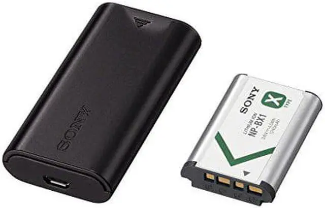Alt view image 3 of 10 - Sony ACC-TRDCX Travel DC Charger Kit, with Sony NP-BX1 Battery and Charger