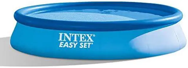 Alt view image 18 of 19 - Intex 28141EH 13ft x 33" Easy Set Inflatable Swimming Pool w/530 GPH Filter Pump