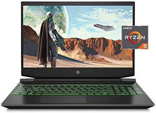 Alt view image 13 of 13 - HP Pavilion - 15.6" GeForce GTX 1650 - AMD Ryzen 5 4600H  - 8GB Memory - 512 GB SSD - Windows 10 Home 64-bit - Gaming Laptop - IPS (15-ec1010nr )