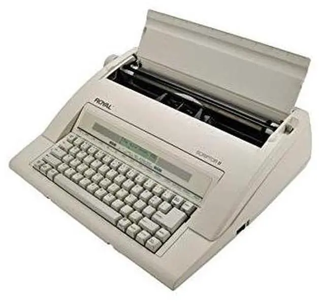 Alt view image 12 of 19 - Royal 69147T Scriptor II Personal Portable Electronic Typewriter with 20 Character, 2 Line LCD Display