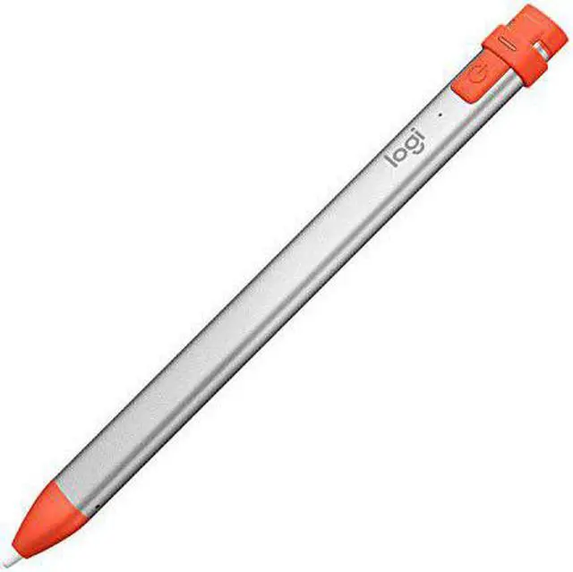 Alt view image 9 of 20 - Logitech - 914-000033 - Logitech Crayon Digital Pencil For iPad (6th gen) - Silicone Rubber, Aluminum,