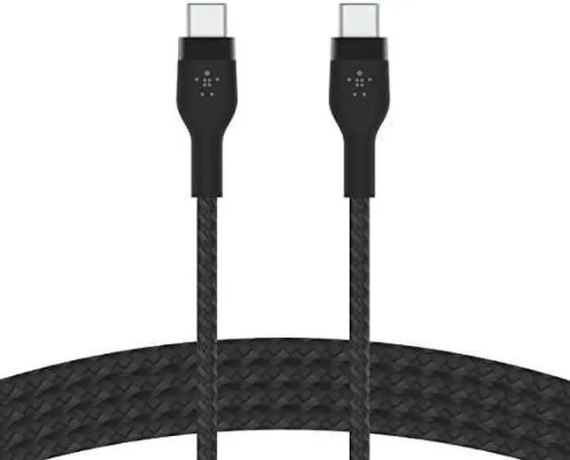 Alt view image 5 of 5 - Belkin CAB011BT2MBK BOOST CHARGE PRO Flex 6.56ft.USB-C to USB-C Cable - Black