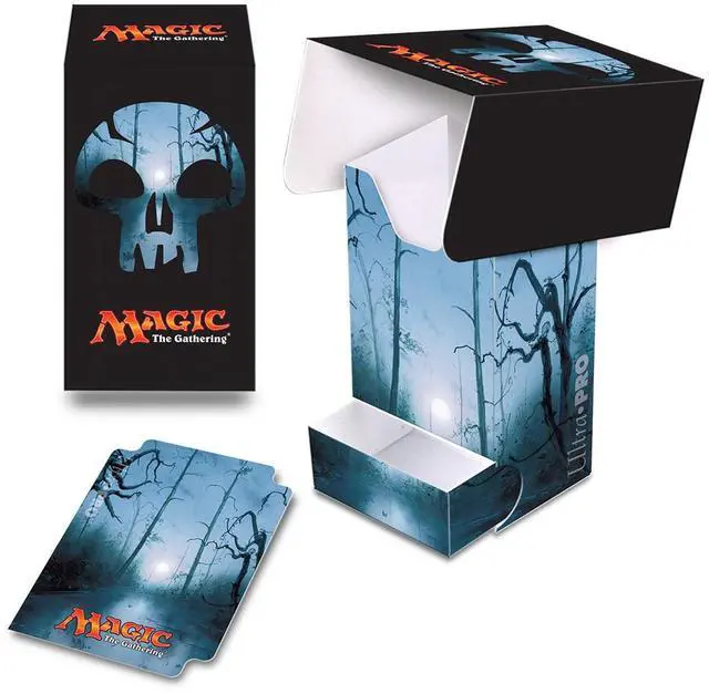 Alt view image 2 of 2 - Ultra Pro Magic: The Gathering Mana 5"Swamp Full-View Deck Box w/Dice Tray