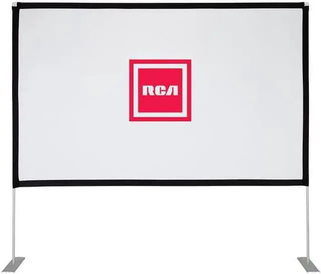 Alt view image 11 of 14 - RCA RPJ144 100" Diagonal Portable Projector Screen With Stand
