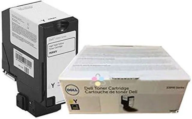 Alt view image 4 of 4 - DELL PRINTER ACCESSORIES KT71F 6K PG YELLOW TONER CARTRIDGE