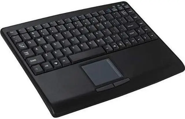 Main image of Adesso AKB-410UB - SlimTouch Mini USB Keyboard with Built-in Touchpad