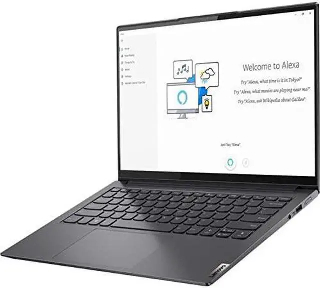 Alt view image 11 of 17 - Lenovo Ideapad Slim 7 Pro 14" 2.8K Touchscreen Laptop Intel Core i5-11300H 16GB RAM 512GB SSD Slate Grey