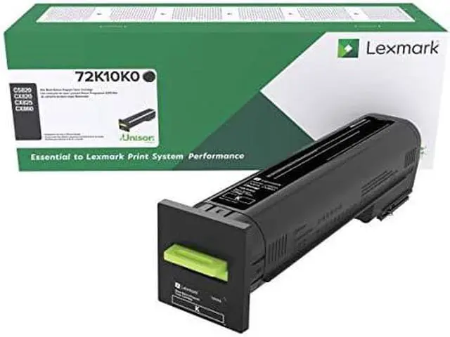 Alt view image 7 of 10 - LEXMARK OEM Toner Cartridge, BLACK, yield 8,000 72K10K0