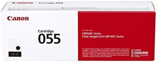 Alt view image 14 of 20 - Canon - 3016C001 - Canon 055 Original Toner Cartridge - Black - Laser - 2300 Pages - 1 Pack