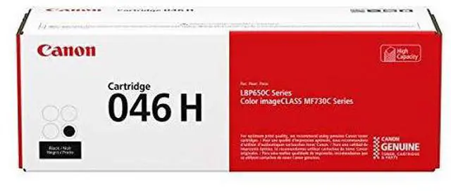 Alt view image 10 of 11 - Canon CRTDG046HBK 046H Toner Cartridge Black