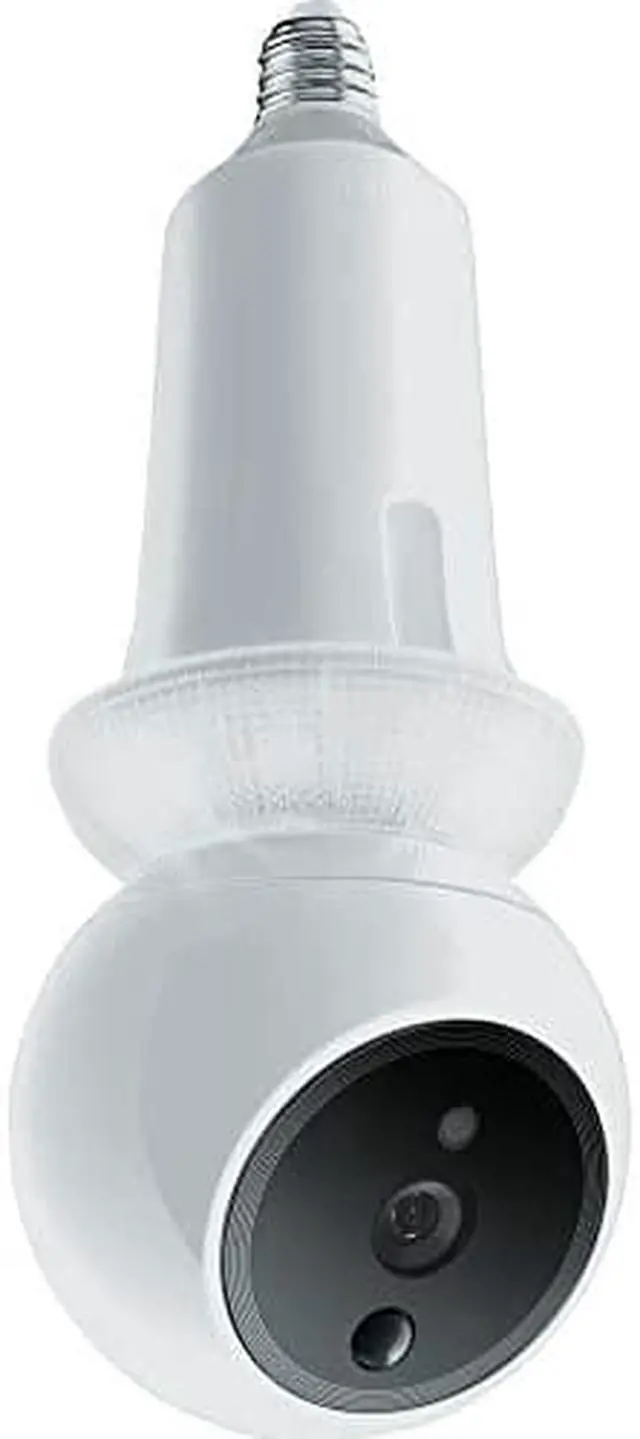 Alt view image 15 of 15 - Amaryllo Zeus: 360° Light Bulb security Camera 1080p with Night Vision, 256-bit Military Grade Encryption, 2-Way Audio, Unlimited Cloud storage, Motion Detection, Phone App, Human voice greetings