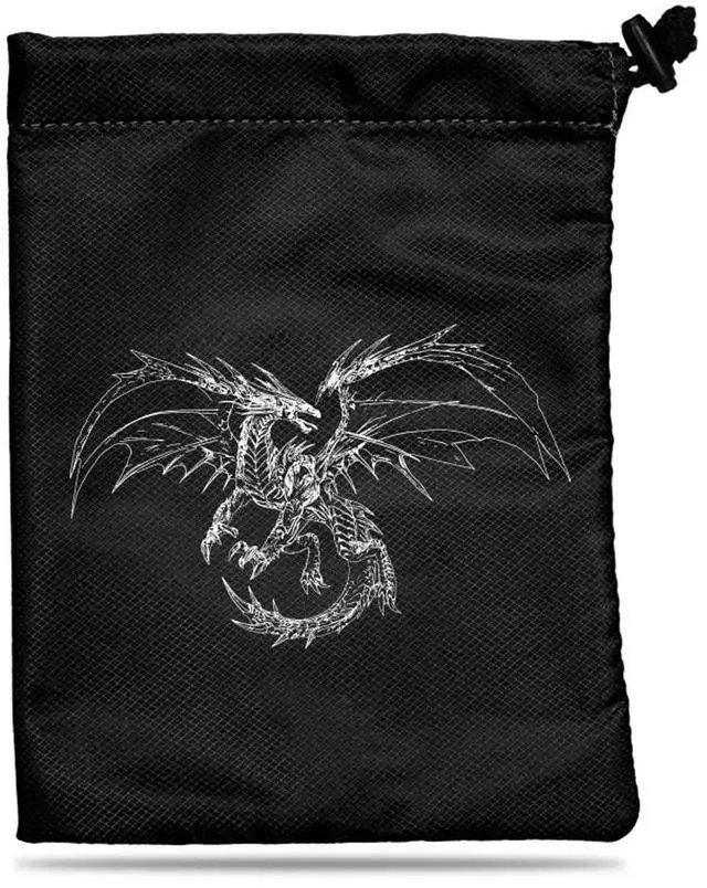 Alt view image 2 of 2 - Ultra Pro Treasure Nest - Black Dragon Dice Bag