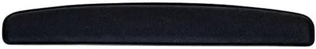 Alt view image 10 of 18 - Allsop Memory Foam Wrist Rests 2 7/8" x 18" x 1 Black 30205