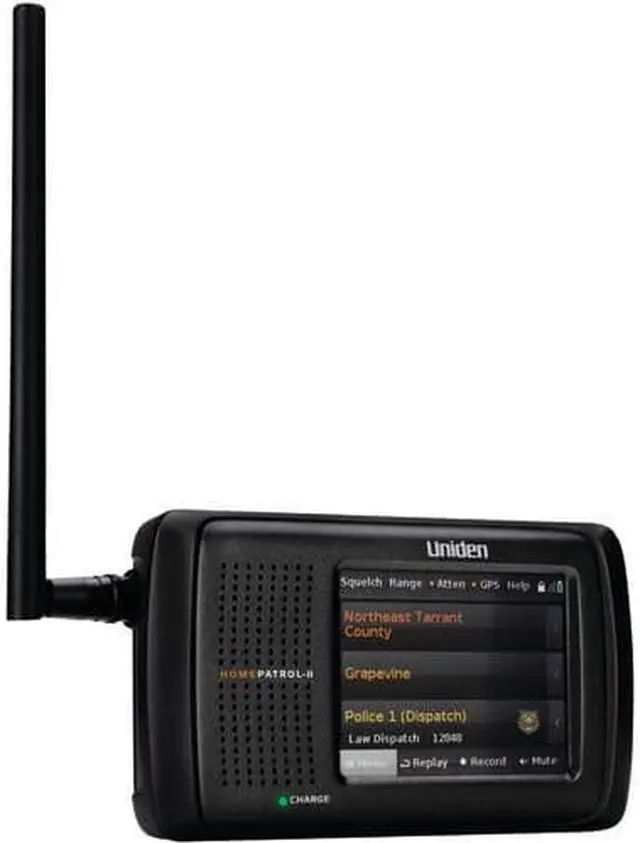 Alt view image 14 of 15 - Uniden Homepatrol-2 Color Touchscreen Scanner w/ 4 GB MicroSD Card