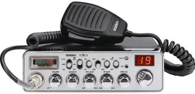 Alt view image 7 of 9 - Uniden PC78LTX 40-Channel CB Radio (With SWR Meter)