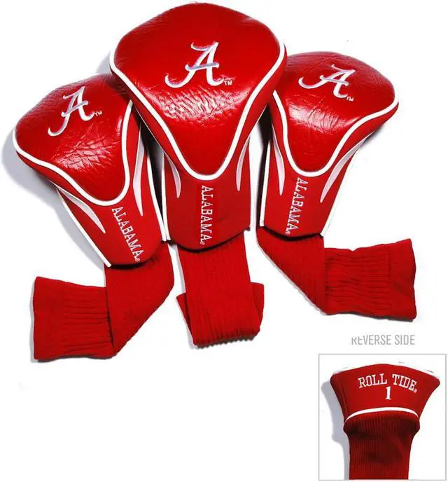 Alt view image 7 of 7 - Team Golf 3-Pack of Club Covers (Alabama) Headcover
