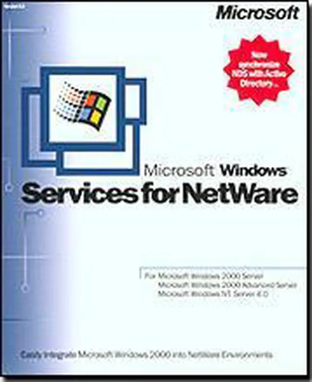 Alt view image 3 of 3 - Microsoft Services for NetWare 5.0 Standard Edition