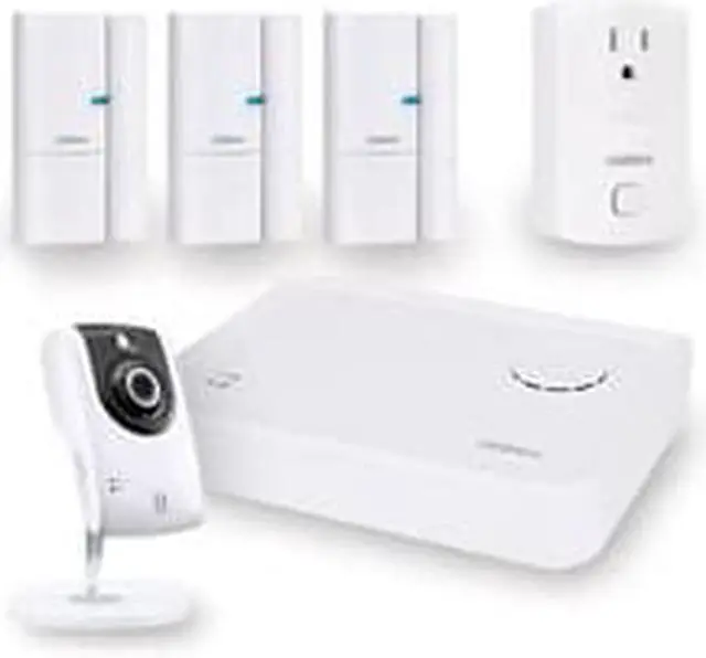 Alt view image 7 of 9 - Uniden HC54 Video Surveillance Uniden Smart Home Security System, White