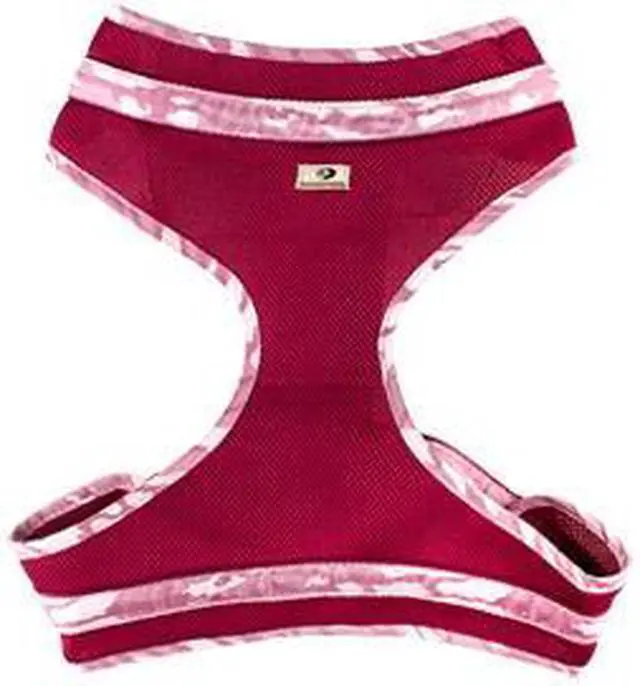Alt view image 2 of 2 - Mossy Oak Soft Mesh Walk Pet Dog Control Harness Pink X-Large